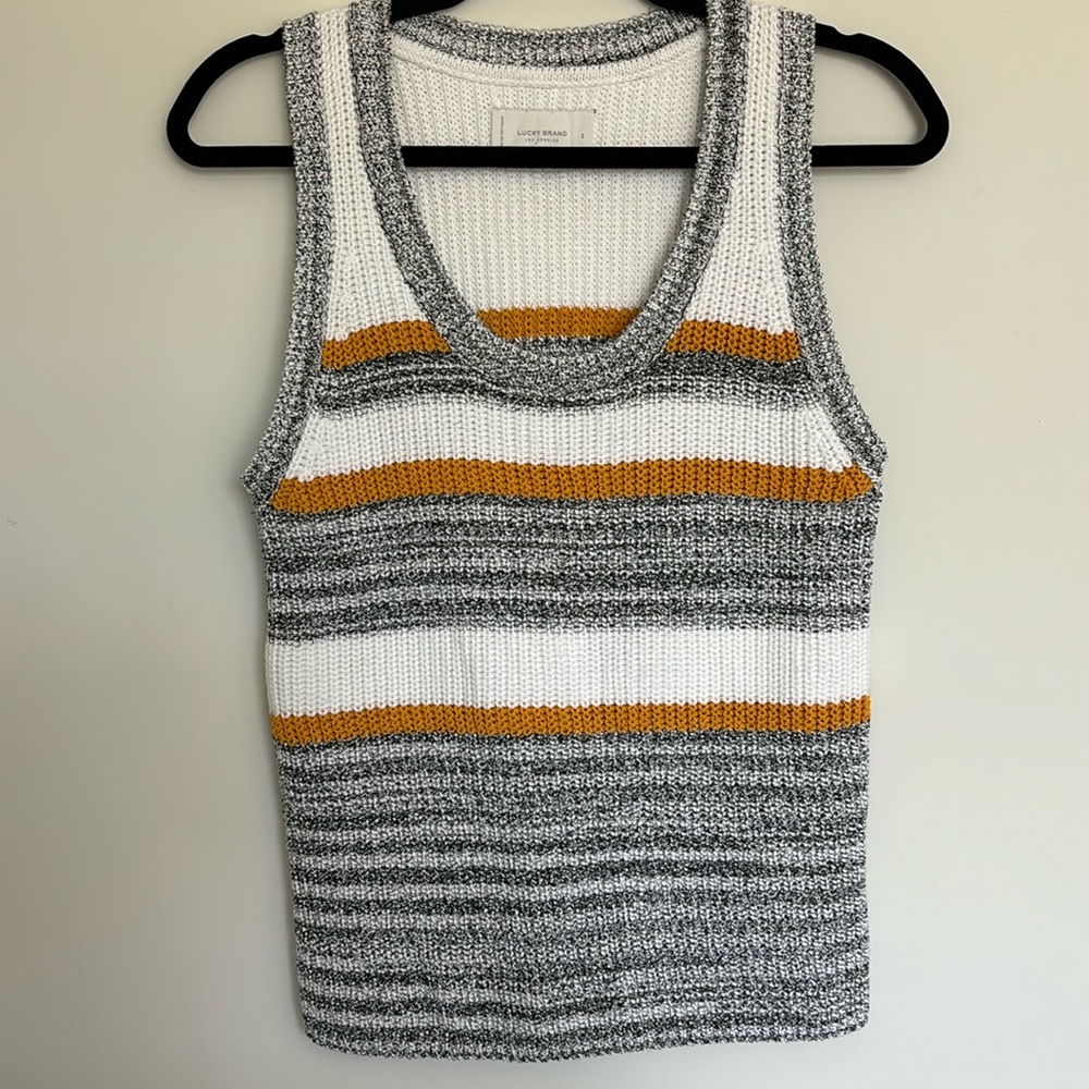 Lucky Brand Sleeveless Sweater